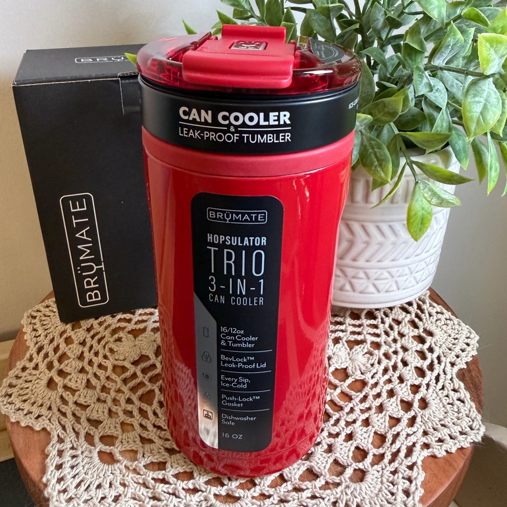 BRÜMATE HOPSULATOR TRIO – Maraschino 🍒 | New With Tags